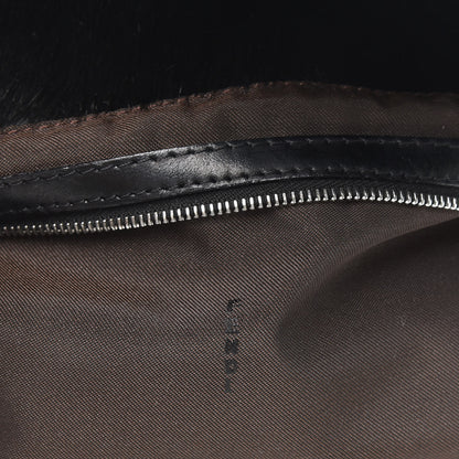 Fendi Calf Hair Baguette Black 9 of 10