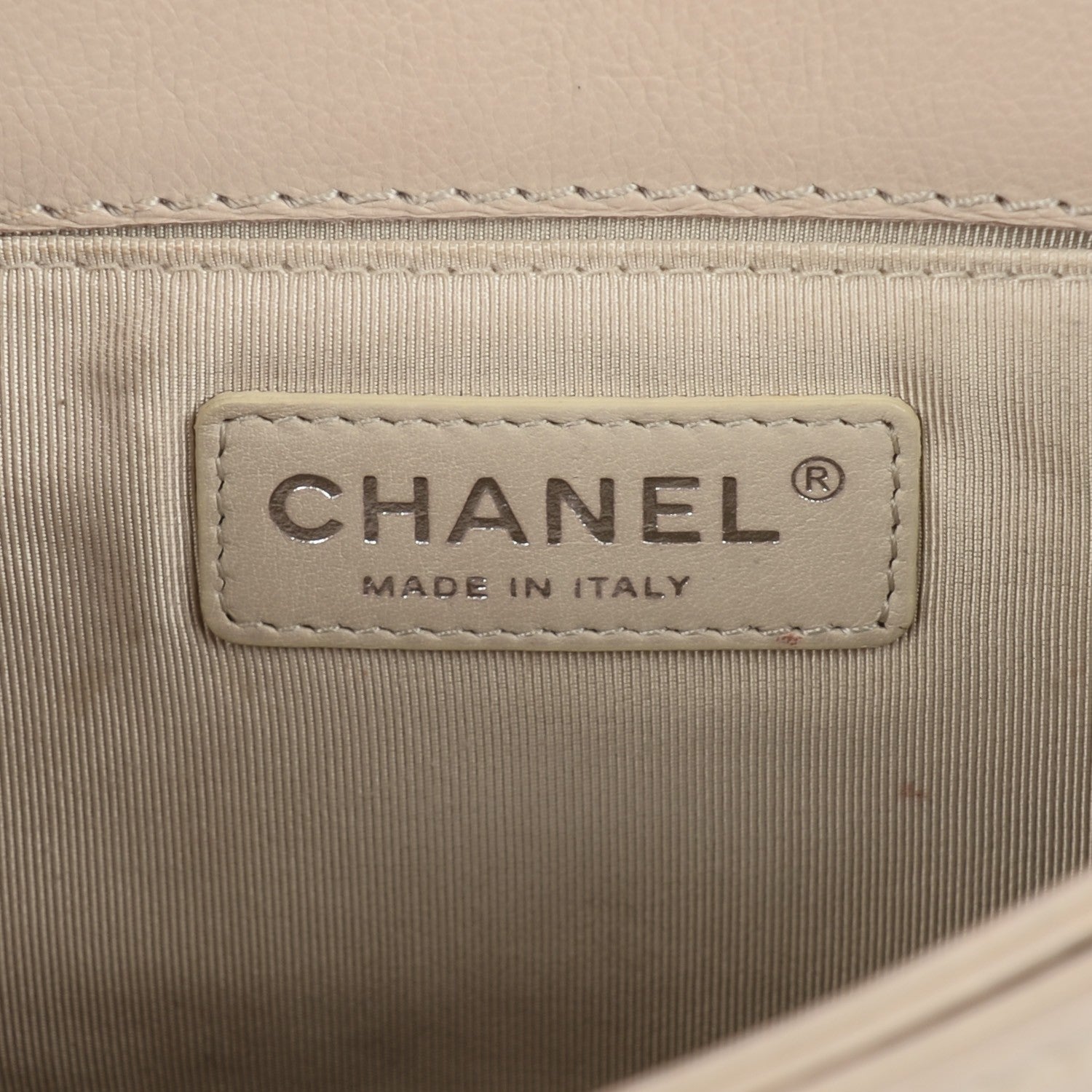 Chanel Calfskin Medium Boy Reverso Flap Beige Clair 6 of 8