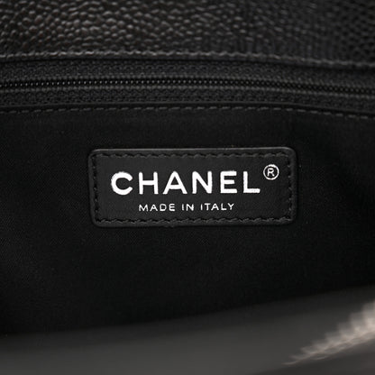 Chanel Caviar Quilted Grand Shopping Tote GST Black 6 of 11