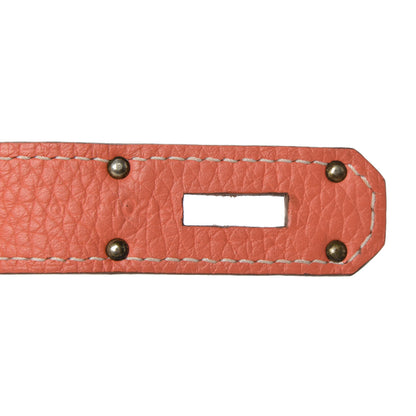 Hermes Taurillon Clemence Jypsiere 31 Crevette 10 of 11