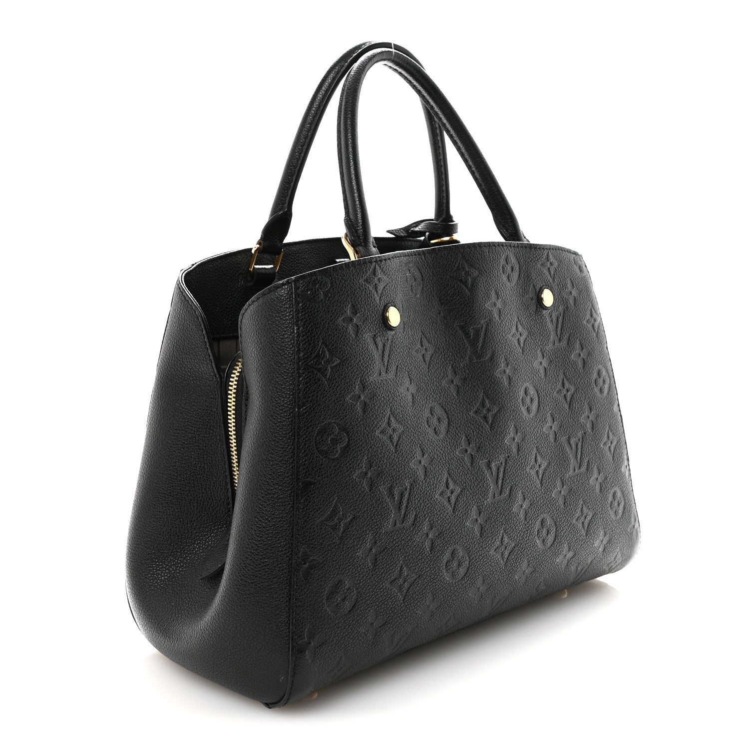 Louis Vuitton Empreinte Montaigne MM Black 3 of 9
