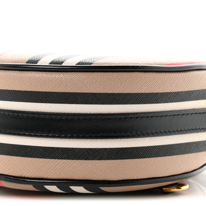 Burberry E-Canvas Calfskin Icon Stripe Louise Bag Archive Beige 9 of 9