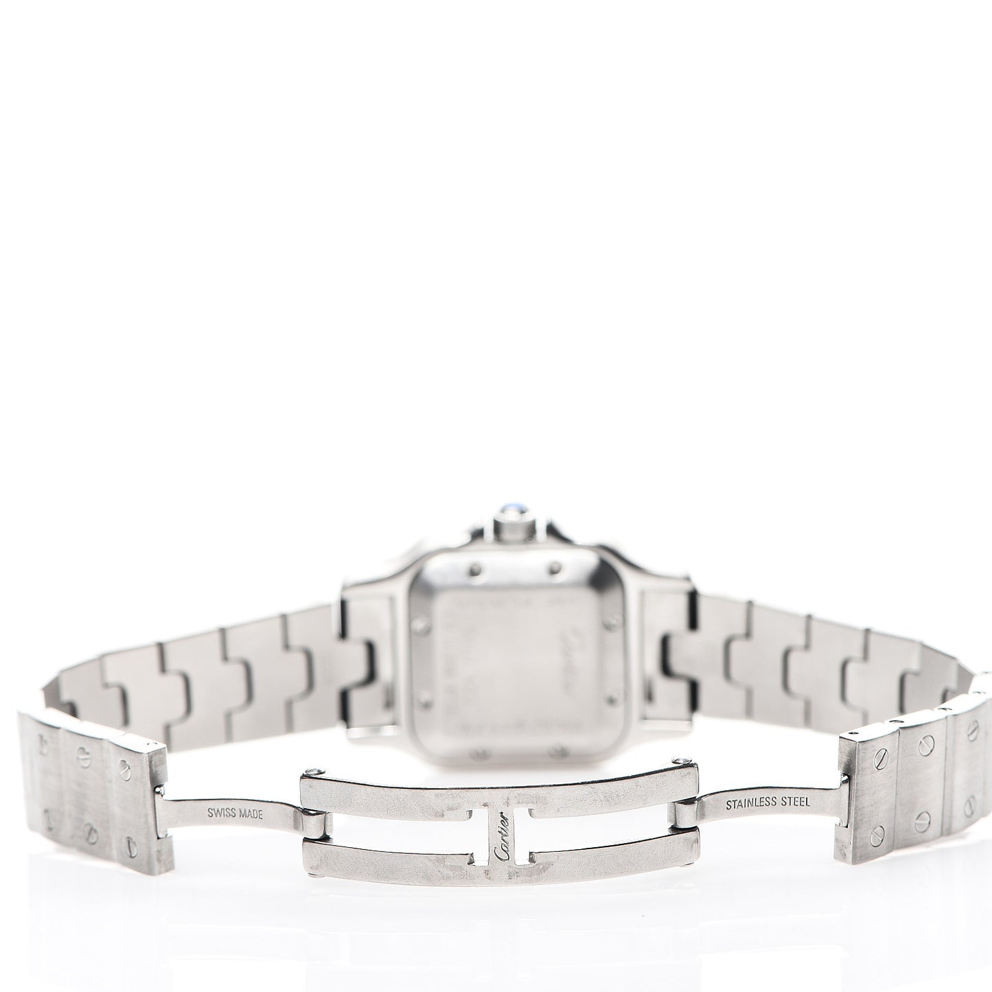 Stainless Steel 24mm Santos de Galbee Automatic Watch