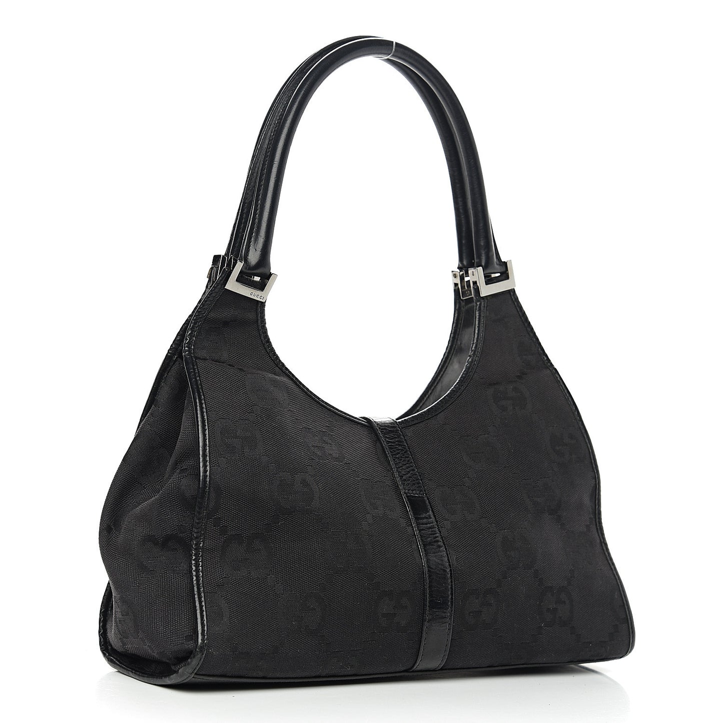 Monogram Small Bardot Black