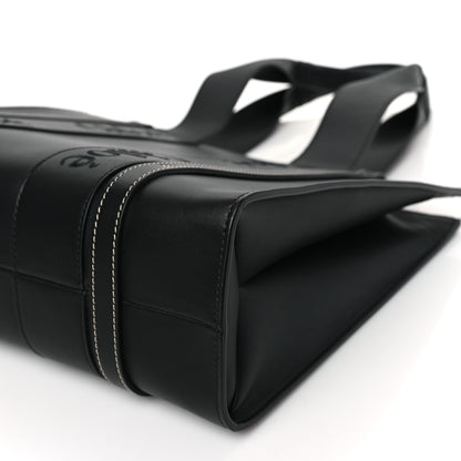 Chloe Calfskin Medium Woody Tote Black 9 of 9