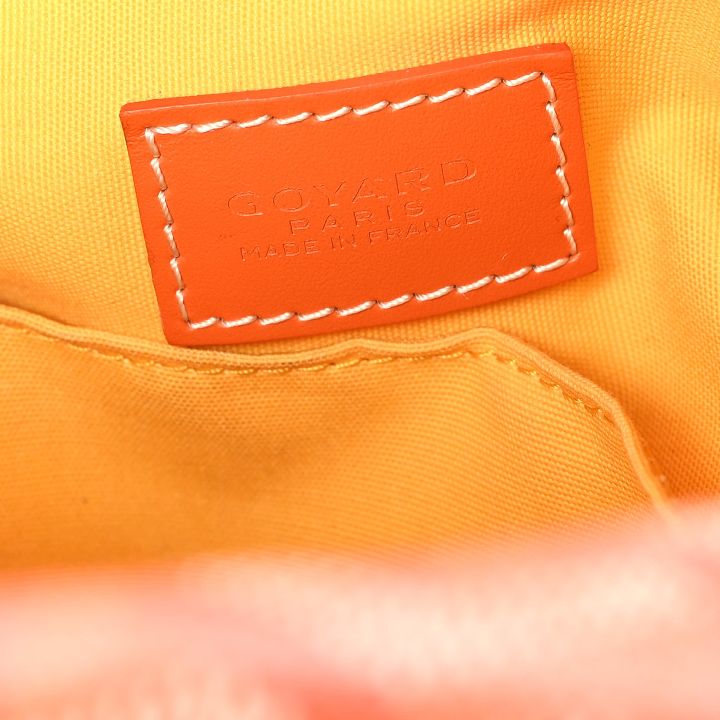 Goyardine Boeing 25 Trousse de Toilette Orange