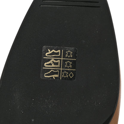 Hermes Goatskin Womens Royal Loafers 38 Beige Argile 7 of 13