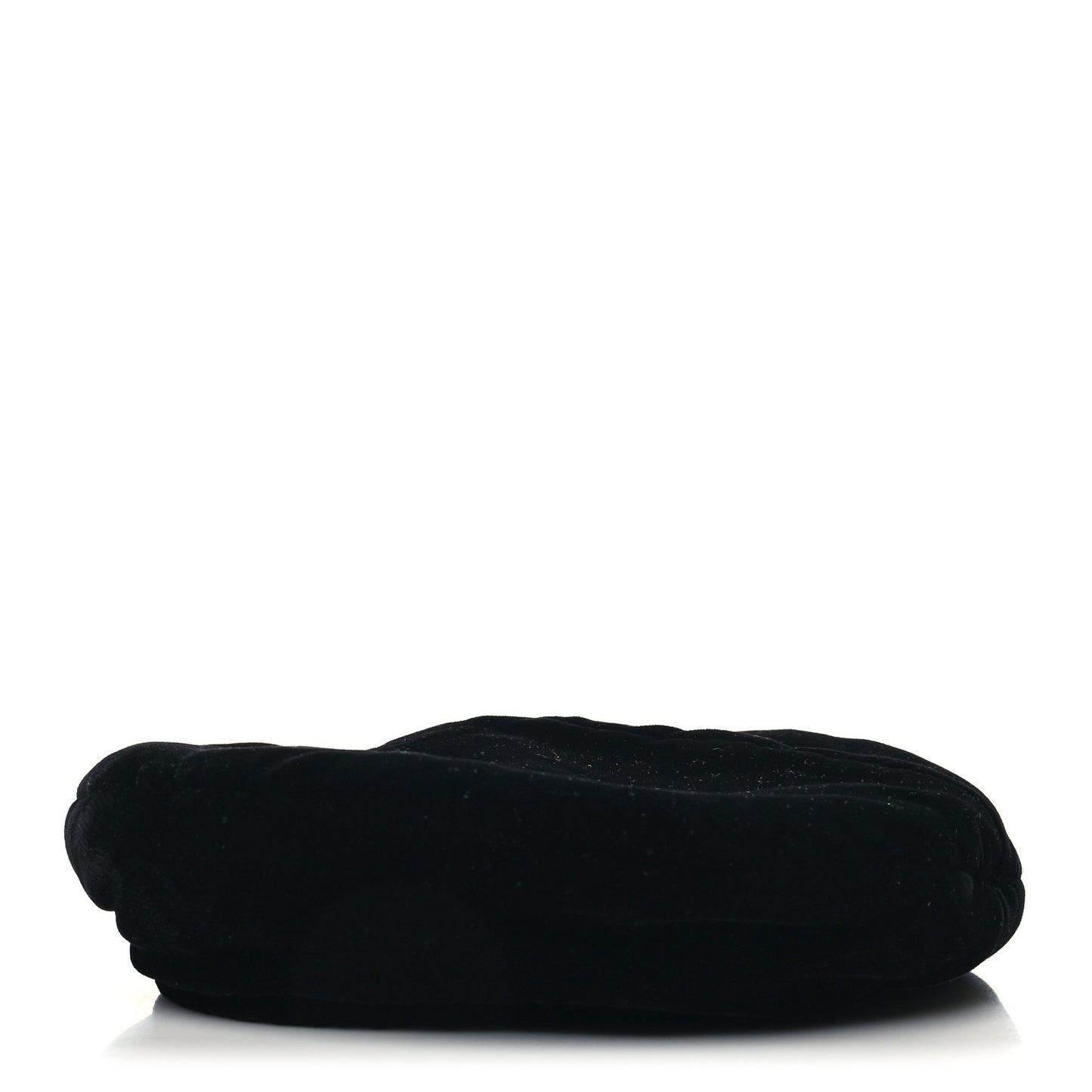 Velvet Beret Hat L Black