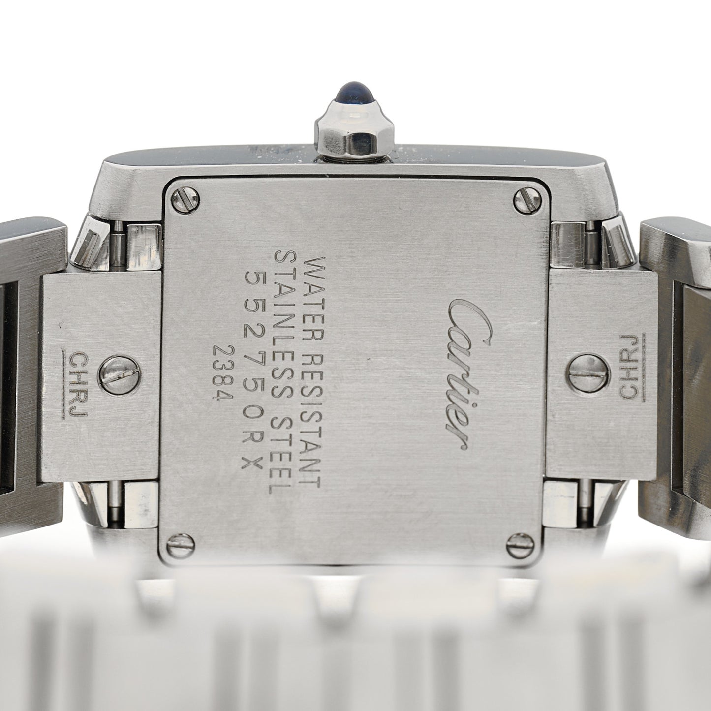Stainless Steel 20mm Tank Francaise Quartz Watch