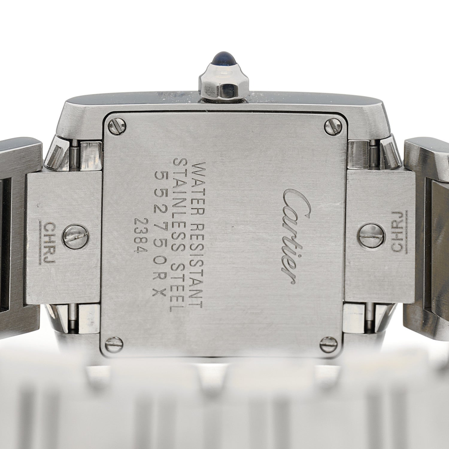 Cartier Stainless Steel 20mm Tank Francaise Quartz Watch 4 of 5