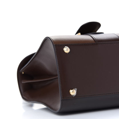 Delvaux Box Calfskin Tri-Color Brillant Mini Satchel Brown 8 of 9
