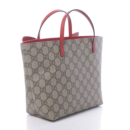 Gucci GG Supreme Monogram Kid's Rainbow Butterfly Tote 3 of 10