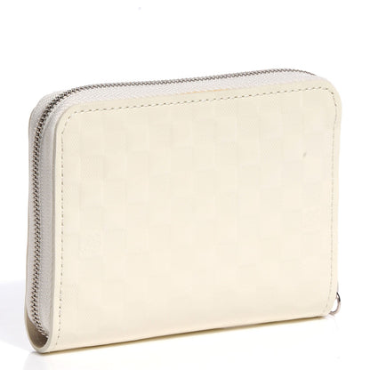 Louis Vuitton Damier Facette Zippy Coin Purse Creme 3 of 7