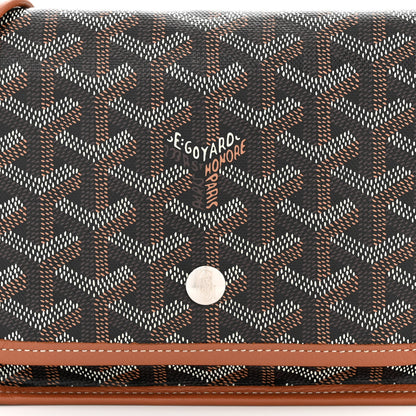 Goyard Goyardine Plumet Wallet Clutch Black Gold 8 of 10