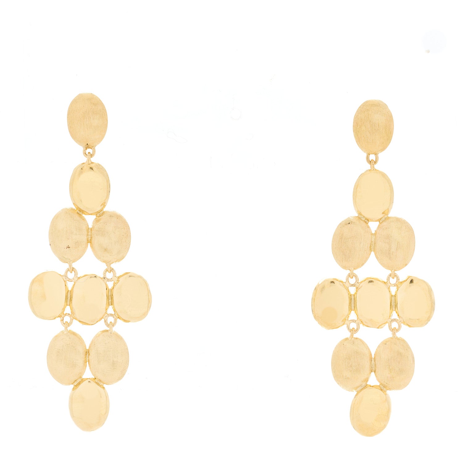 Marco Bicego 18K Yellow Gold Siviglia Chandelier Drop Earrings 1 of 3