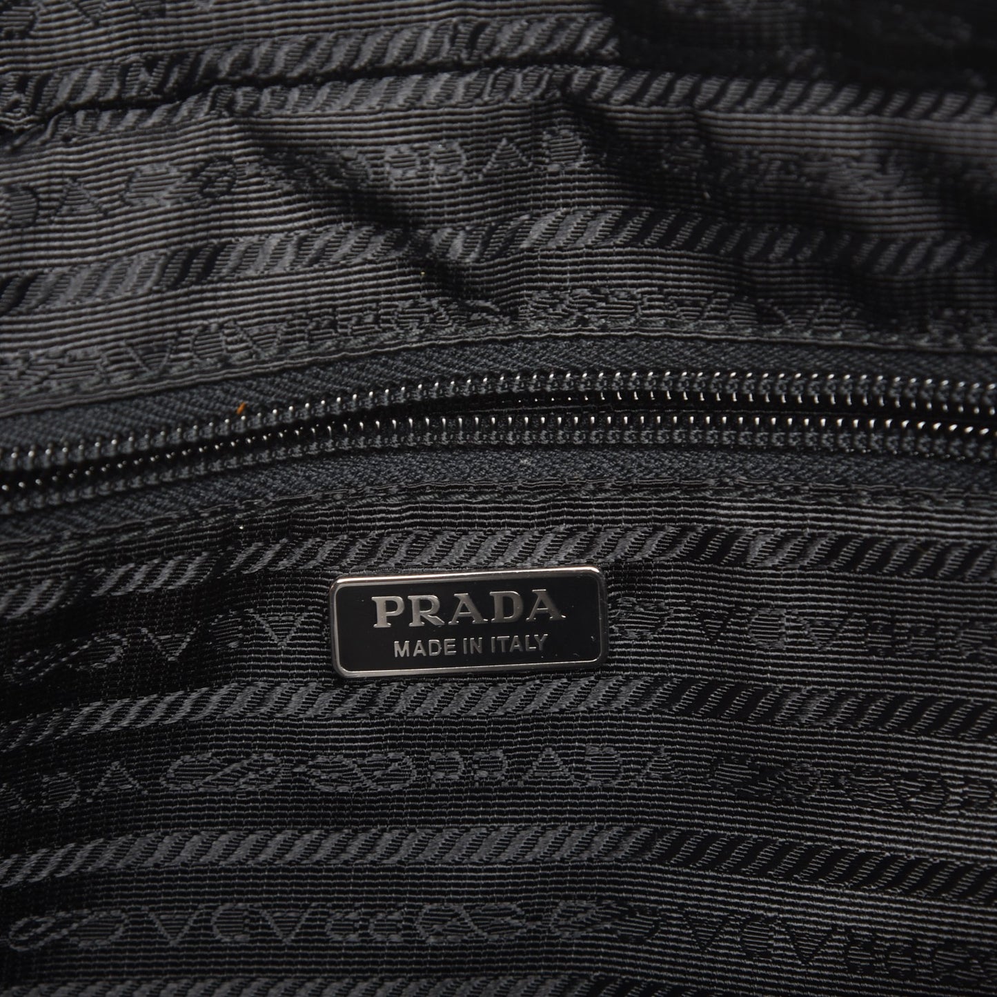 Tessuto Nylon Passama Shoulder Bag Nero Black