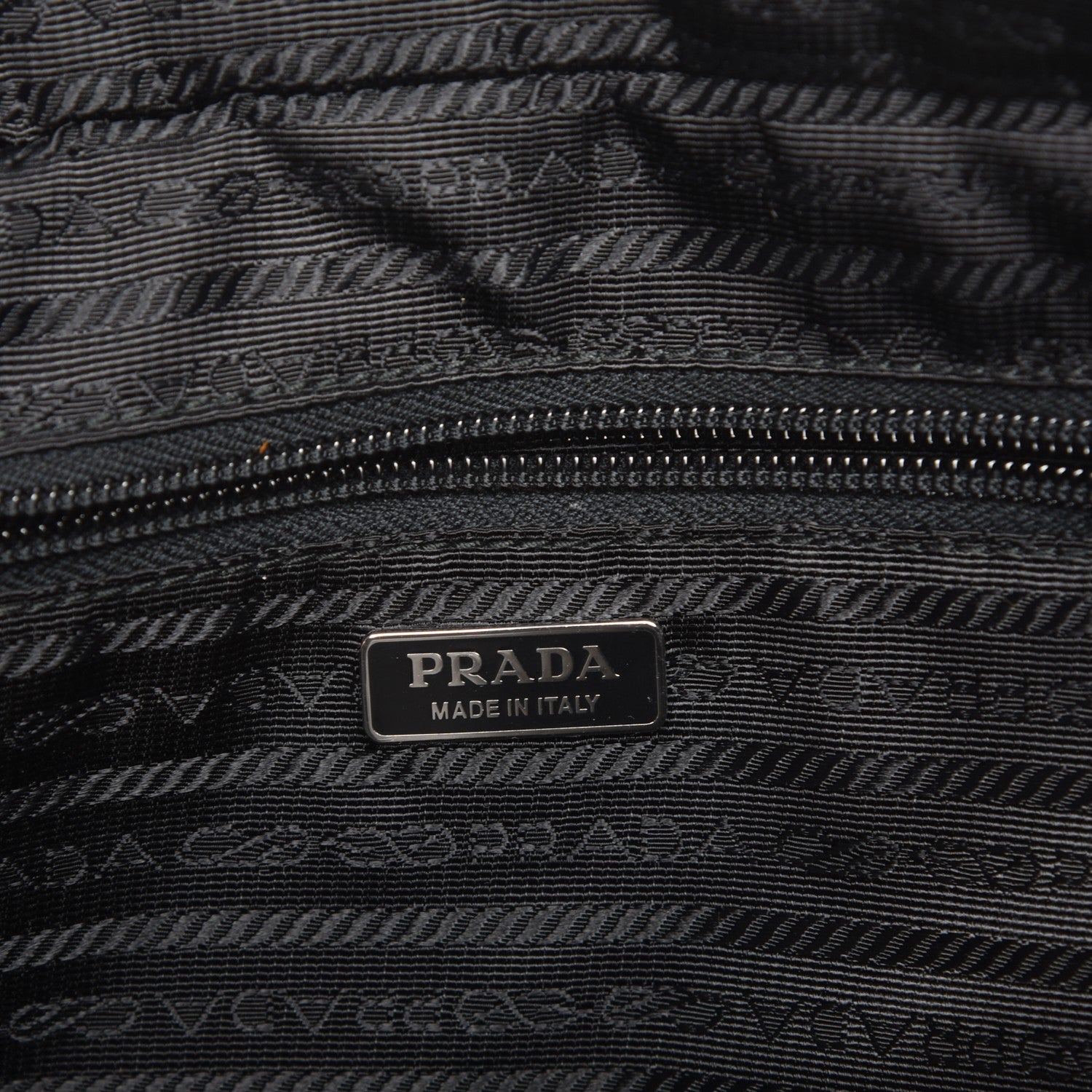 Prada Tessuto Nylon Passama Shoulder Bag Nero Black 7 of 8