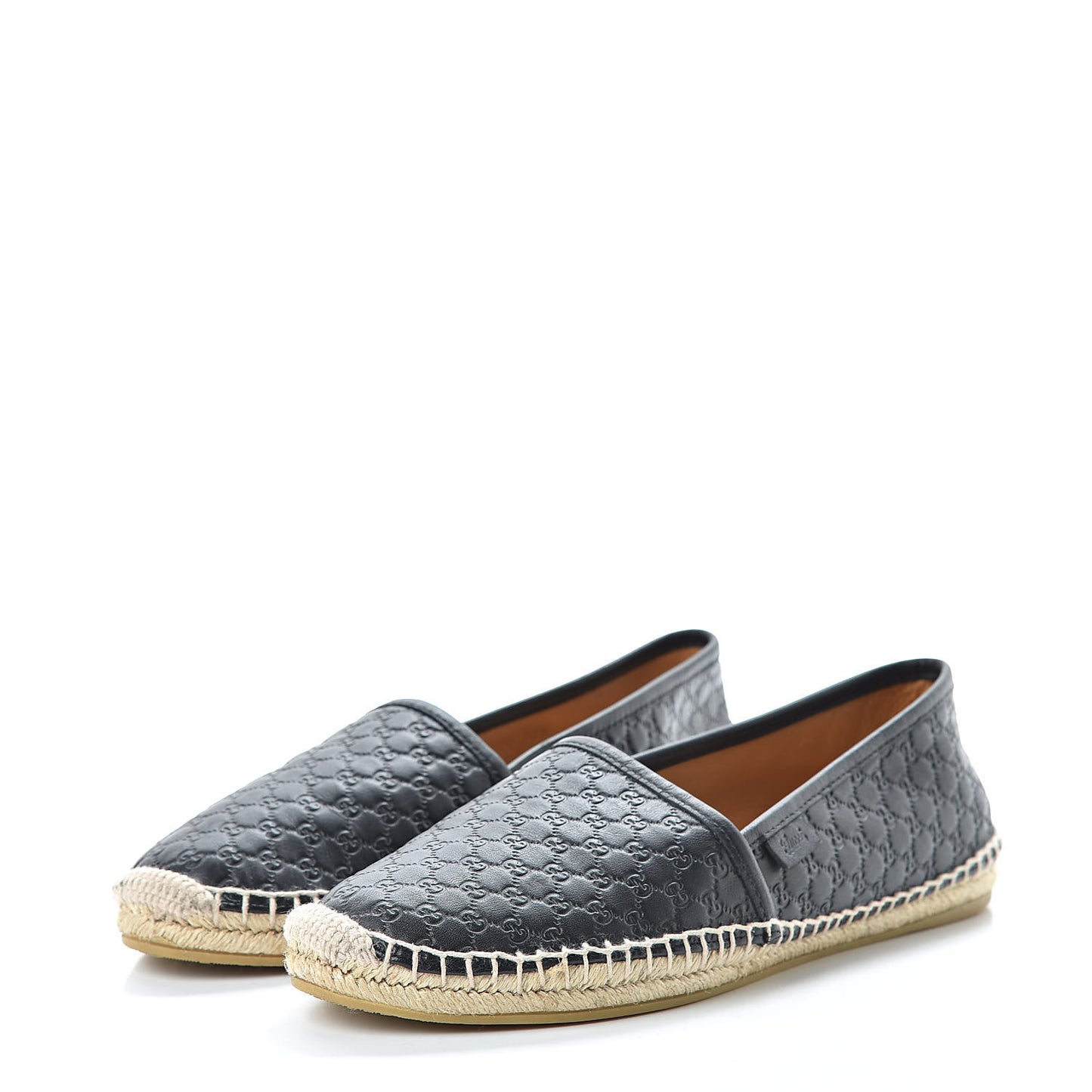 Guccissima Signature Espadrilles 38.5 Black