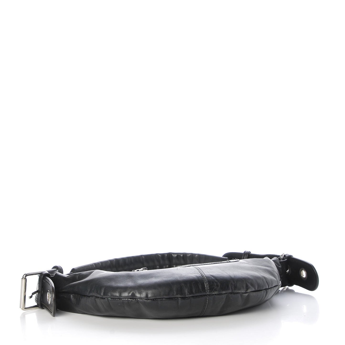 Calfskin Shoulder Bag Black