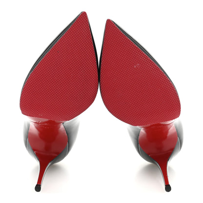 Christian Louboutin Patent Hot Chick 100 Pumps 36 Black 6 of 10