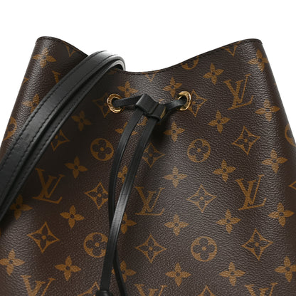 Louis Vuitton Monogram Neonoe MM Black 6 of 8