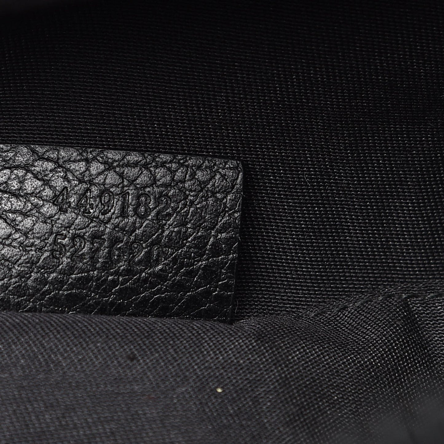 Nylon Monogram Fanny Pack Belt Bag Black