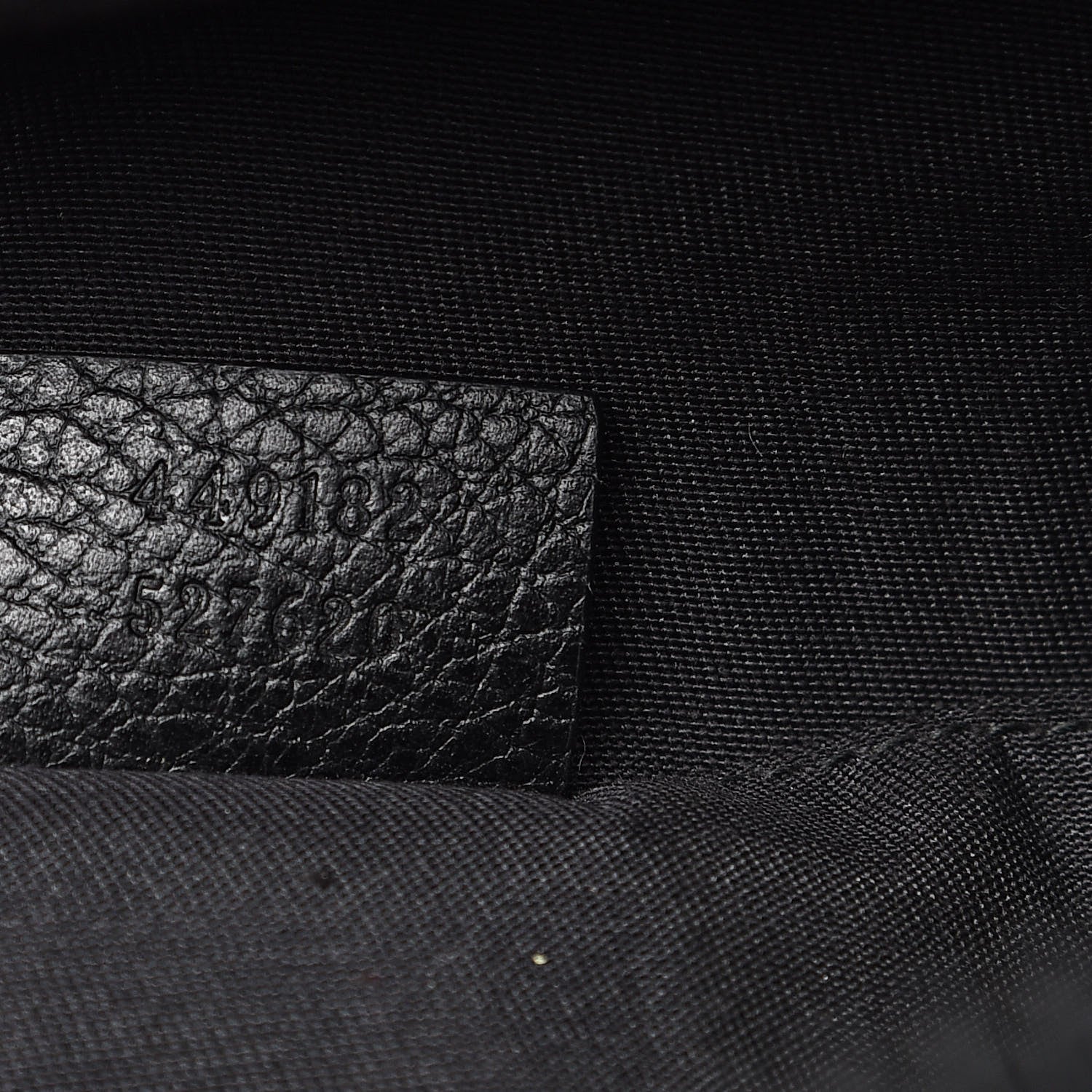 Gucci Nylon Monogram Fanny Pack Belt Bag Black 7 of 10