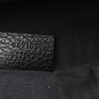 Gucci Nylon Monogram Fanny Pack Belt Bag Black 7 of 10
