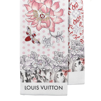 Louis Vuitton Silk Louis In The Garden Bandeau White 2 of 3