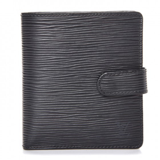 Epi Porte-Billets Compact Wallet Black
