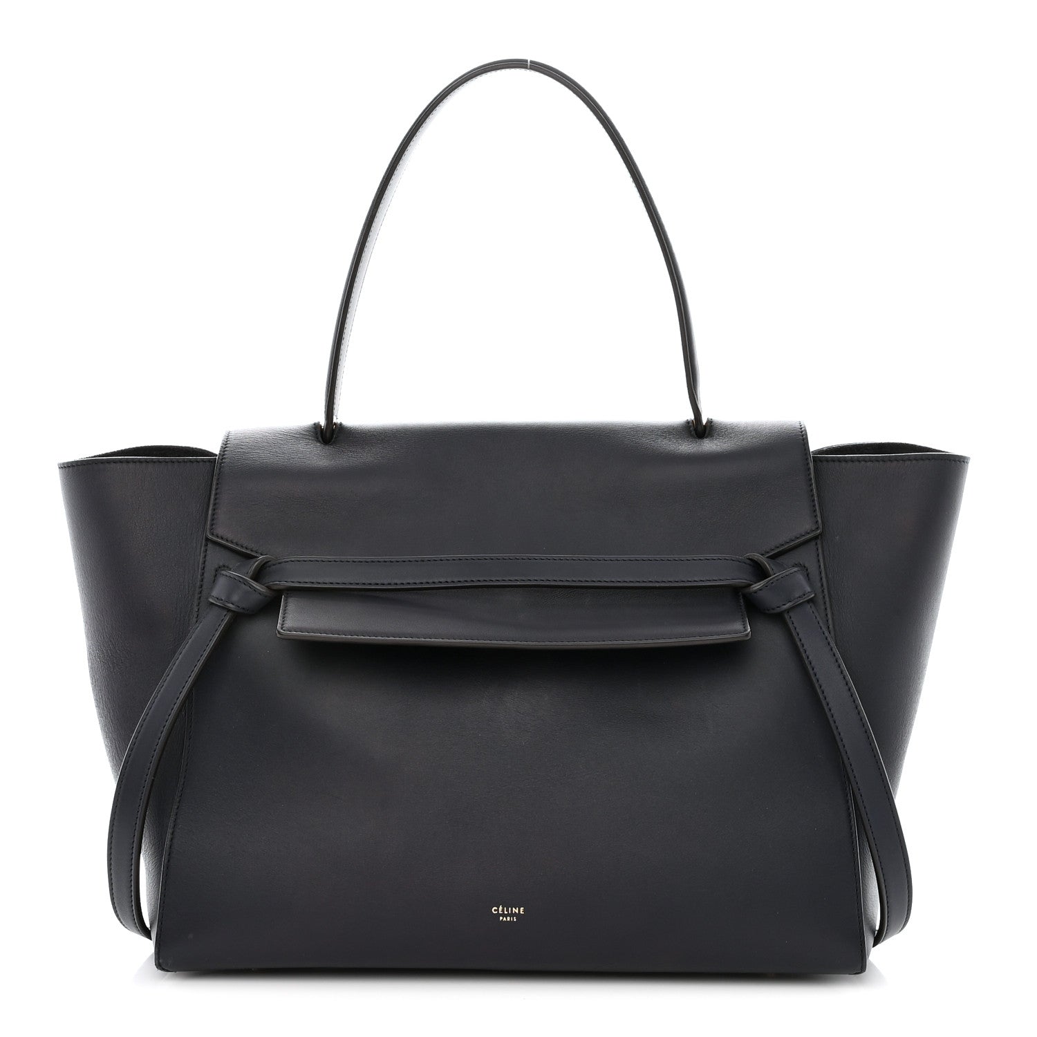 Celine Smooth Calfskin Small Belt Bag Navy 1 of 15