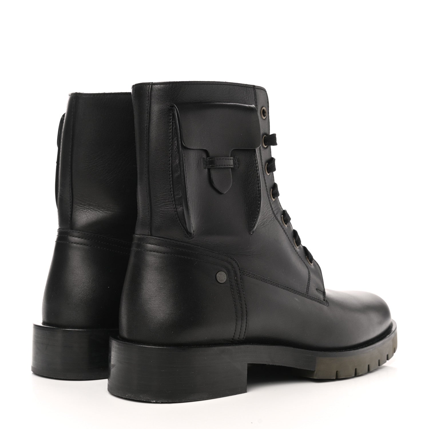 Hermes Calfskin Defense Ankle Boots 40 Black 4 of 12