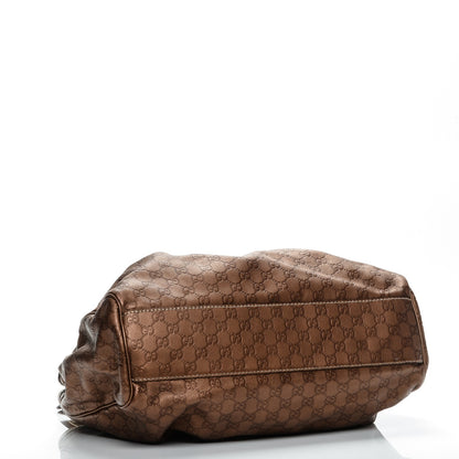 Gucci Guccissima Large Sukey Tote Bronze 4 of 7