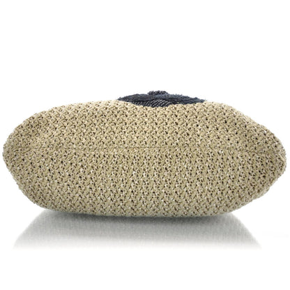Chanel Tweed Woven Raffia Country Coco Hobo 6 of 9