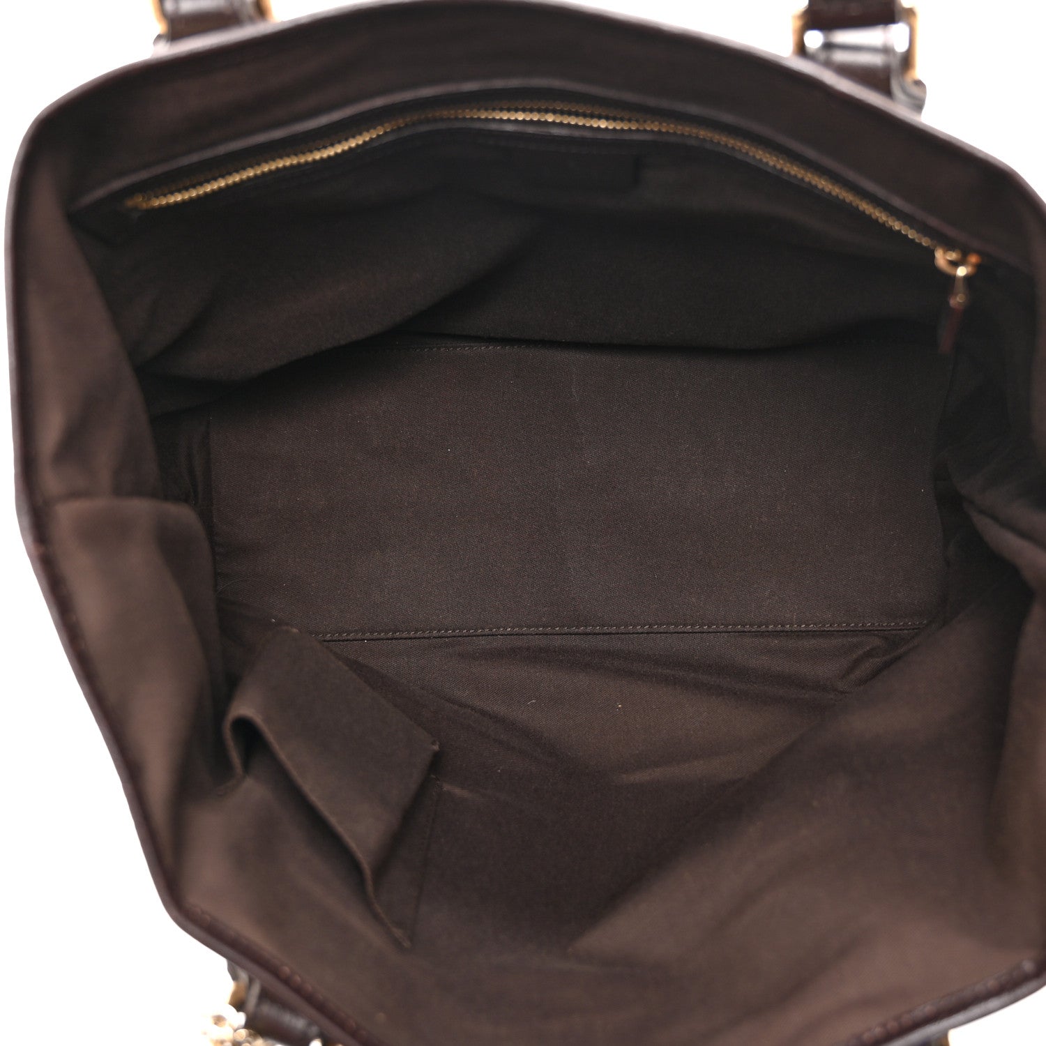 Gucci Monogram Medium Jolicoeur Tote Dark Brown 5 of 10