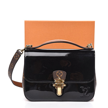 Louis Vuitton Patent Calfskin Monogram Cherrywood BB Black 11 of 11