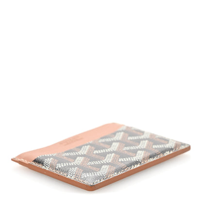 Goyard Goyardine Saint Sulpice Card Holder Black Gold 4 of 8