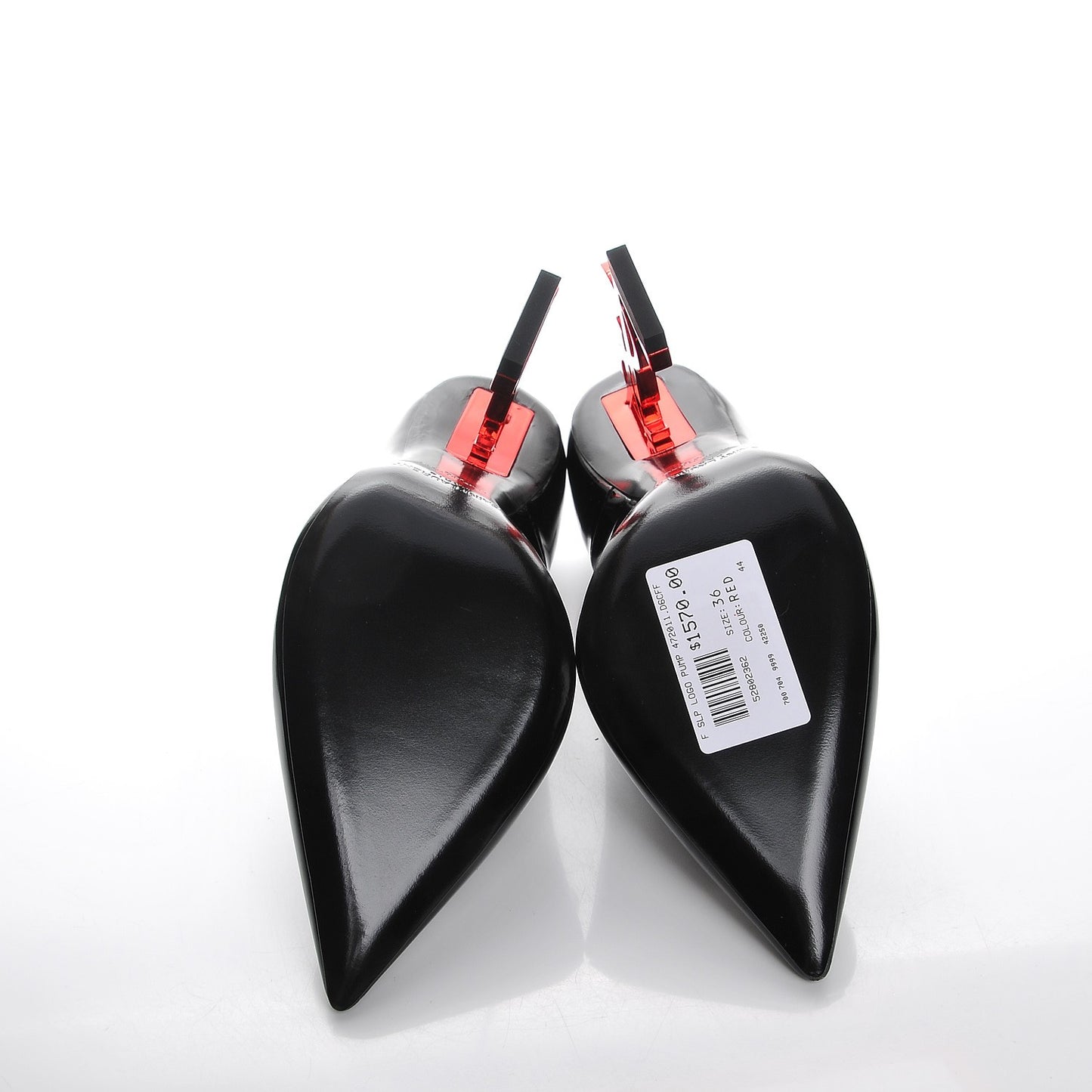 Patent Opyum 100 Pumps 36 Black Red