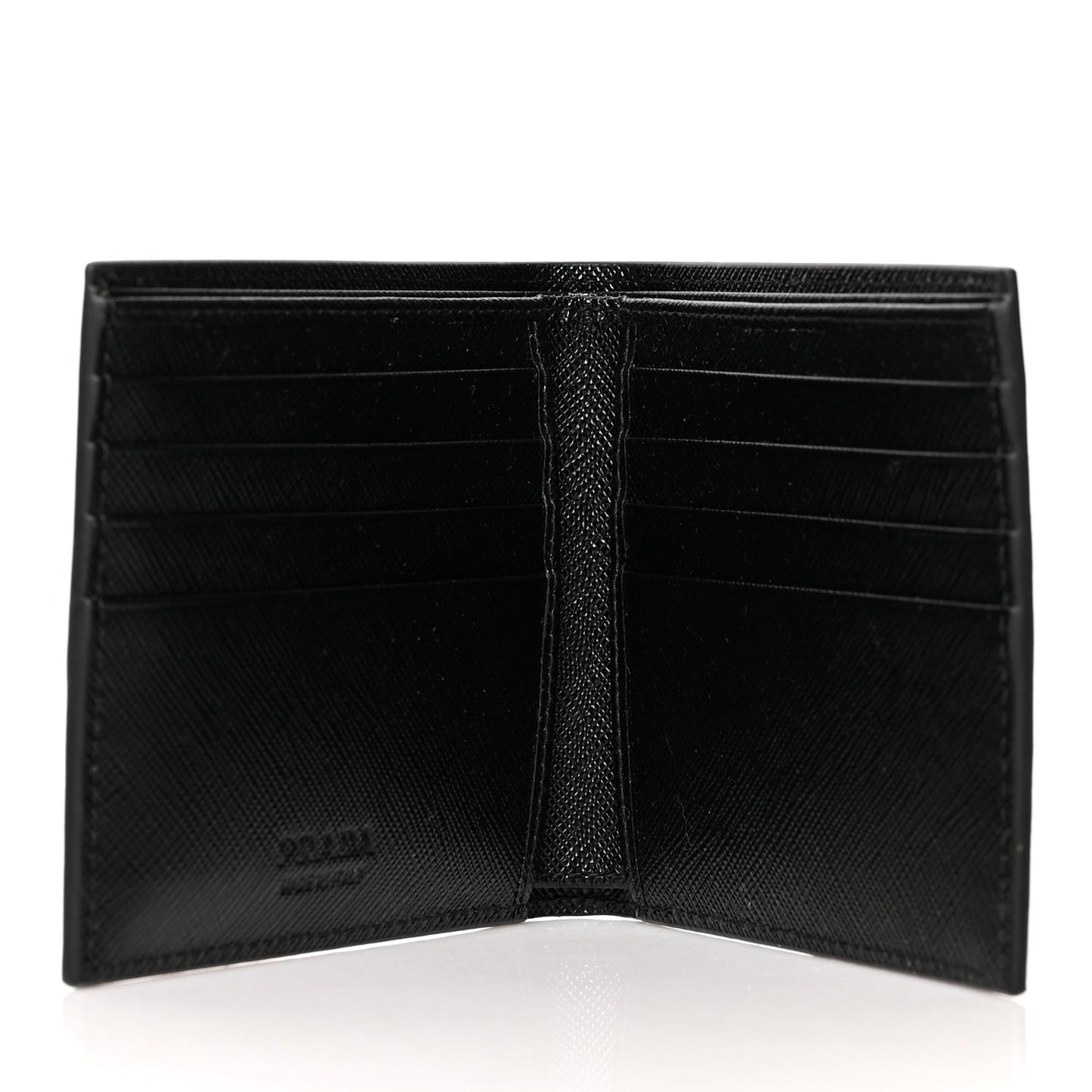 Saffiano Bi-Fold Wallet Black