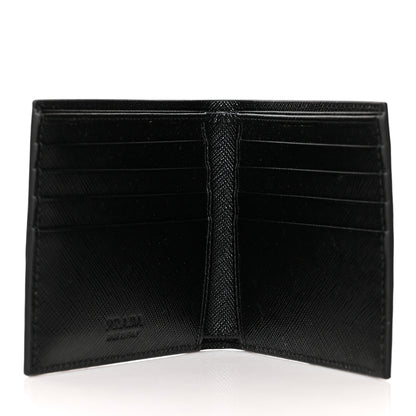 Prada Saffiano Bi-Fold Wallet Black 5 of 7