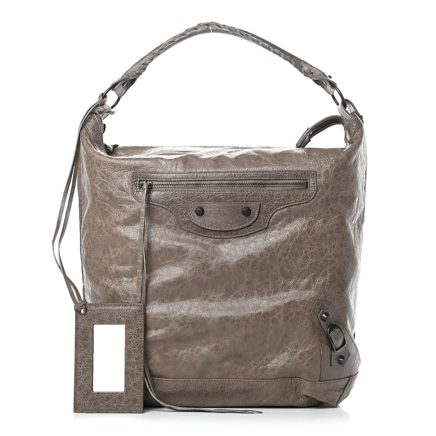 Balenciaga Agneau Classic Hardware Day Hobo Gris Poivre 1 of 11