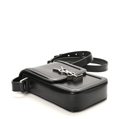 Saint Laurent Smooth Calfskin Mini Solferino Satchel Black 4 of 9