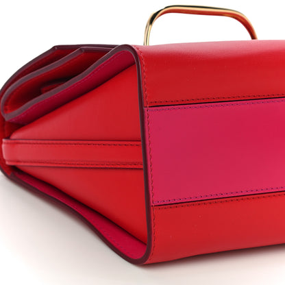 Alexander McQueen Calfskin The Small Story Bag Red 7 of 8