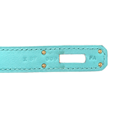 Hermes Swift Kelly Cut Clutch Pochette Vert Verone 7 of 10