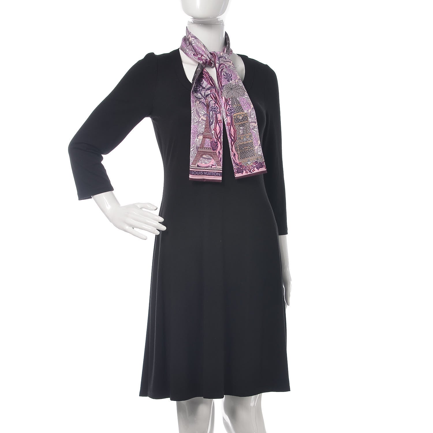Louis Vuitton Silk Louis A Paris Bandeau Rose 2 of 6