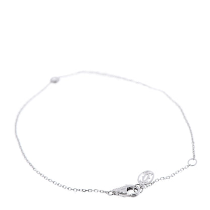 Cartier 18K White Gold Diamond XS D'Amour Bracelet 3 of 6