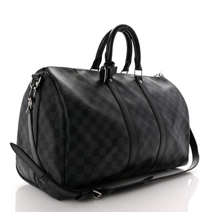 Louis Vuitton Damier Graphite Keepall Bandouliere 45 2 of 8