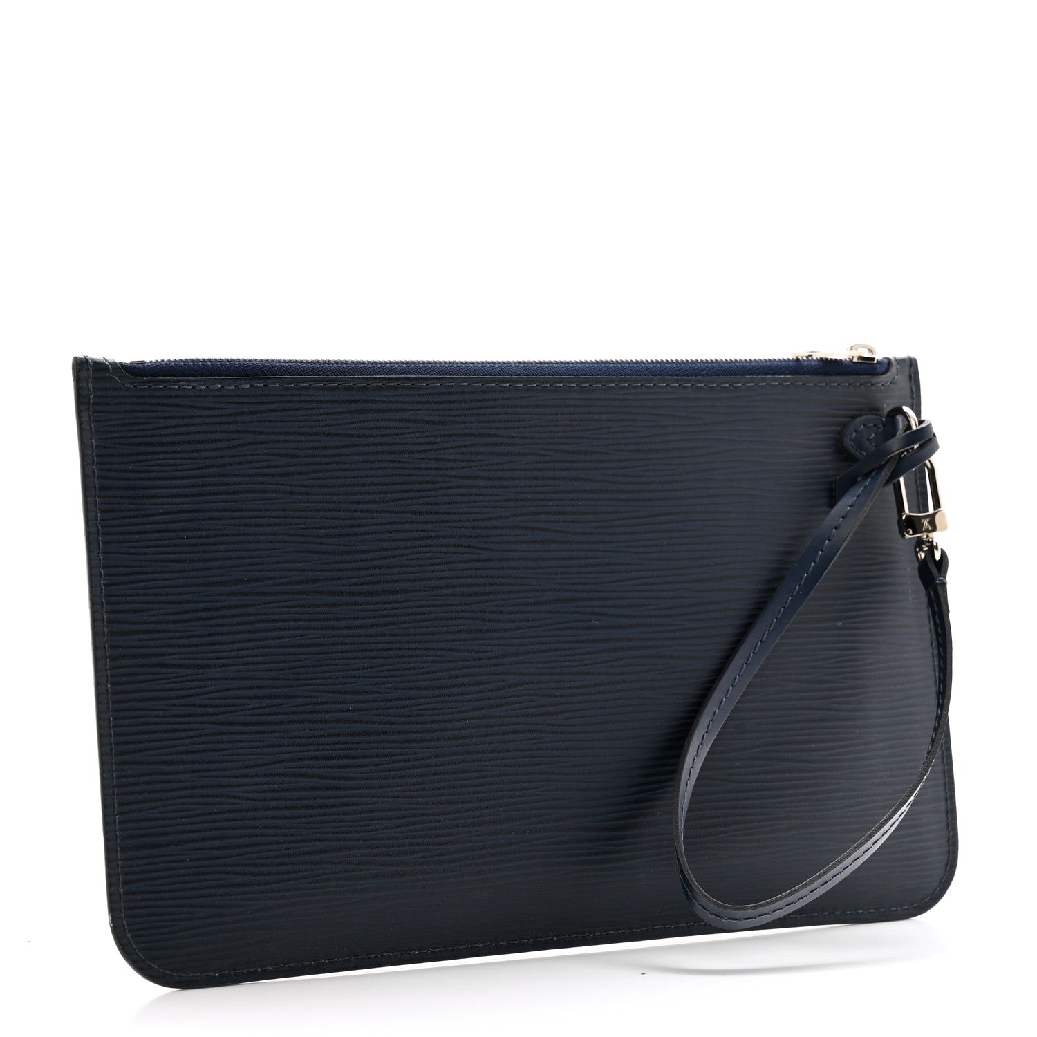 Louis Vuitton Epi Neverfull Pochette MM GM Indigo 3 of 9
