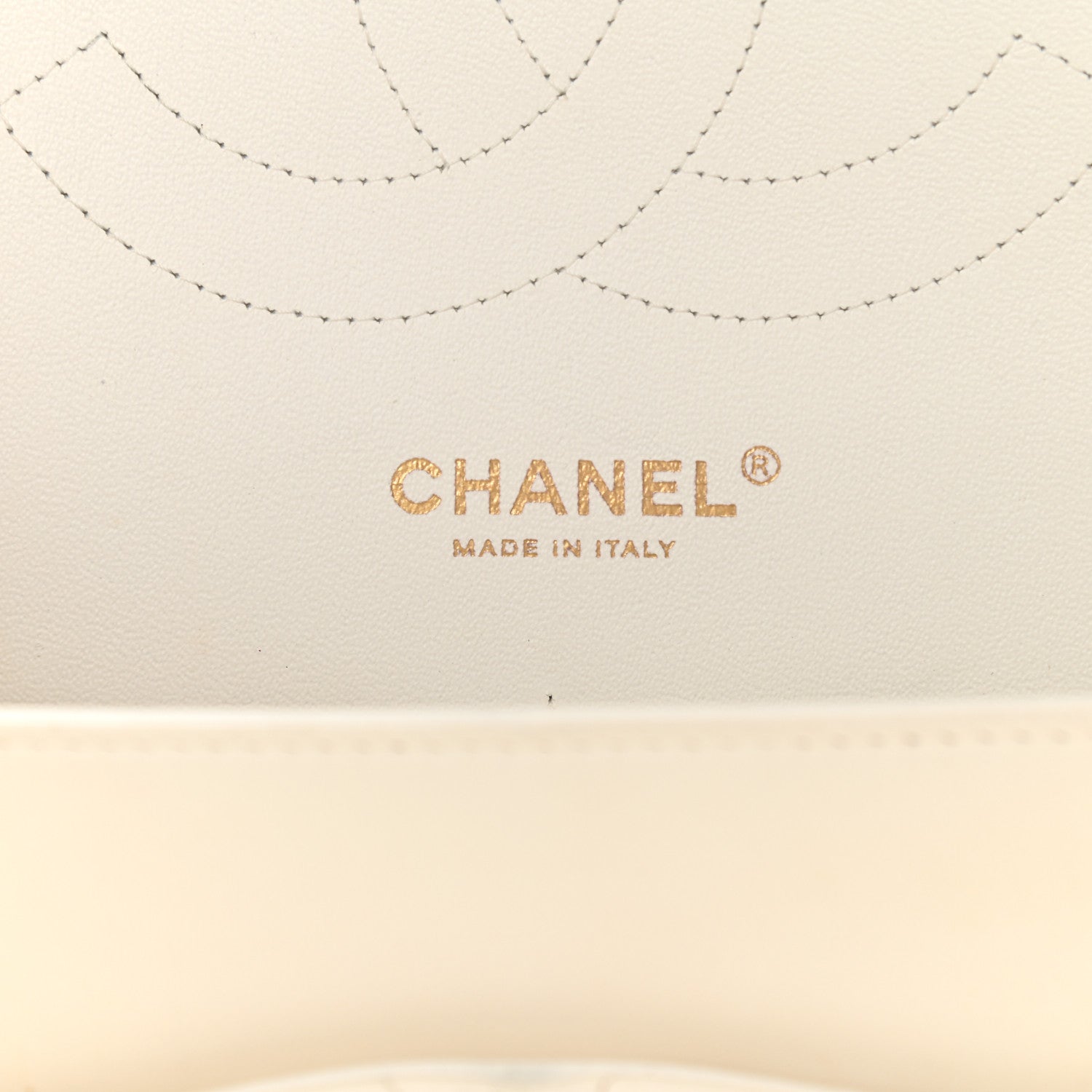 Chanel Lambskin Quilted Jumbo Double Flap White 5 of 12