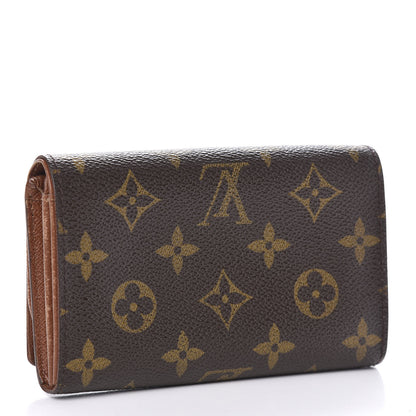 Louis Vuitton Monogram Porte-Monnaie Billets Tresor Wallet 3 of 9